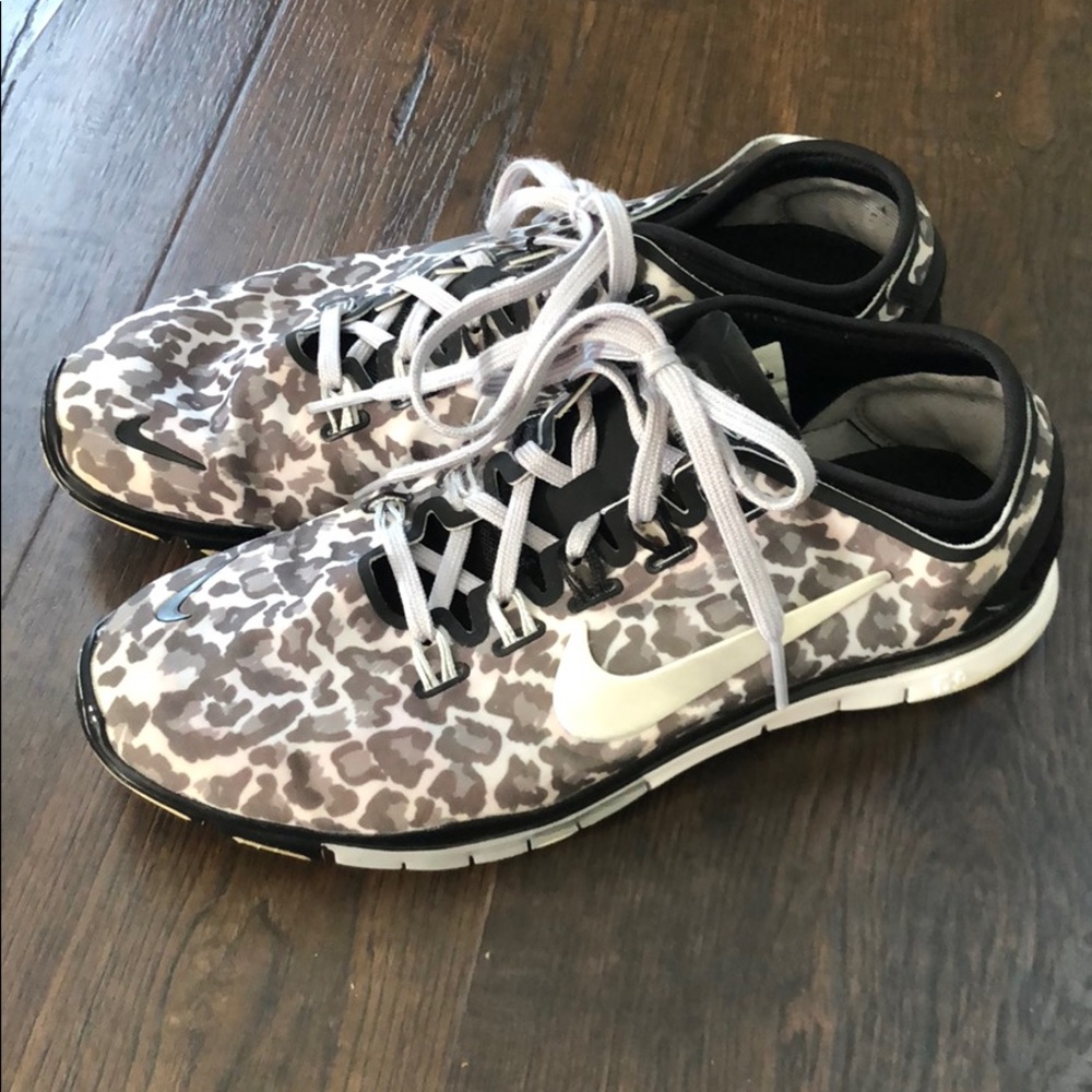 Nike Free 5.0 Leopard Running Shoes
